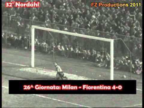 Road to Scudetto - 1954/1955 - Tutti i gol del Milan