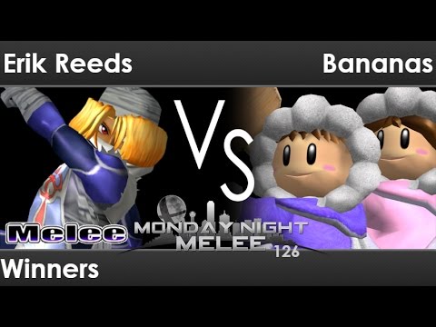 MNM 126 - Erik Reeds (Sheik) vs Bananas (ICs) Winners - Melee