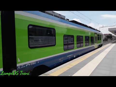 ETR 104 054 in prova sulla linea Milano-Mortara a Vigevano