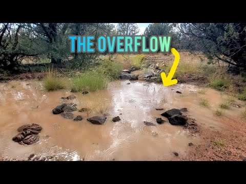 High Desert Rainstorm Challenges All Swales and Basins