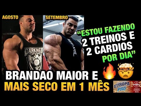 BRANDÃO MAIOR E MAIS SECO ! PREPARAÇÃO INSANA COMEÇOU E O TEMPO ESTÁ CURTO (Europa PRO 2020?)