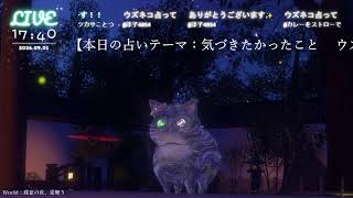 🔴LIVE CAMERA ウズネコ【参加型占い】　2026.09.01