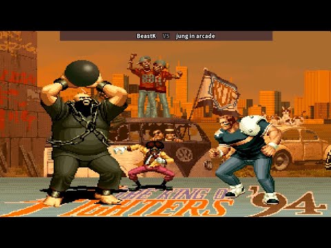 kof94 The King of Fighters 94 | Fightcade 킹오브파이터즈94 BeastK (kr) vs 정 jung in arcade (kr) 拳皇94