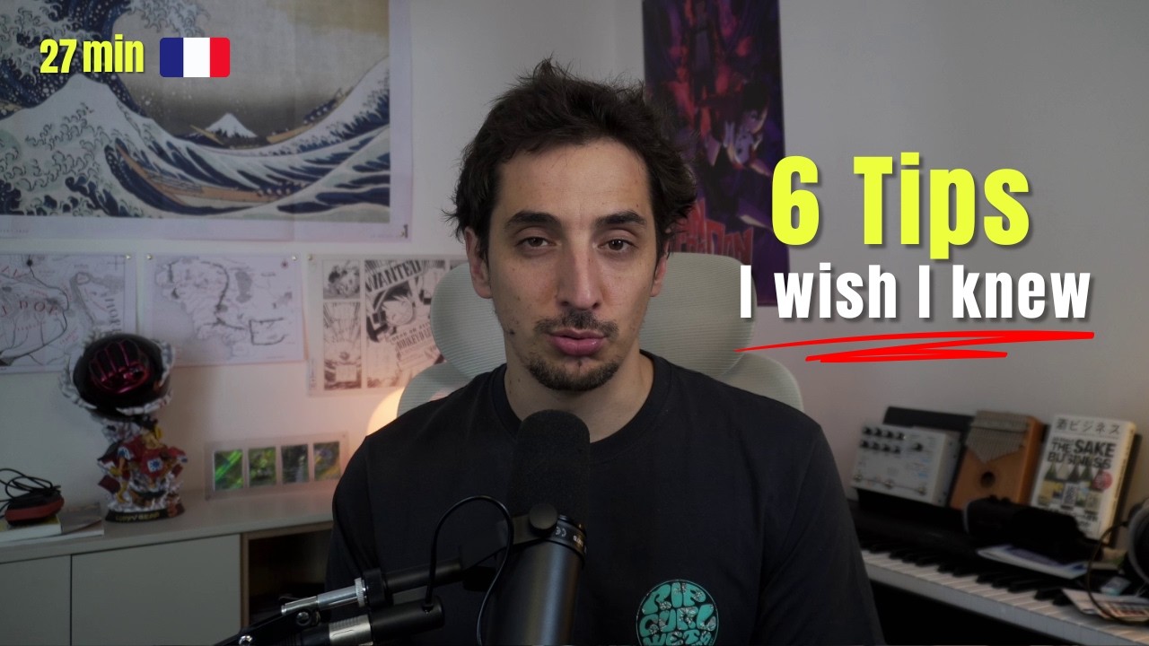 6 choses que j'aurais aimé savoir
