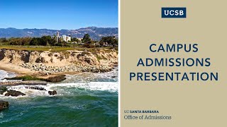 UCSB Admissions Presentation