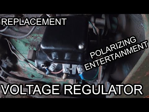 Replacing and Polarizing a Voltage Regulator- Oliver Super 88