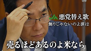 【替え歌】飾りじゃないのよ涙は - 中森明菜　政治のうた 自民党あるある 財務省解体デモ応援！