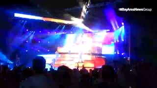 Seen Sabbath,  Public Enemy, Depeche Mode, etc on this stage. Now .. @backstreetboys