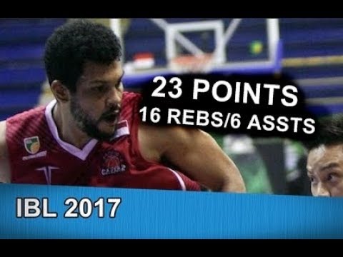 Kevin Loiselle 23Pts/16Reb/6Ast/2Blk/1 Behind The Back Pass | April 7, 2017