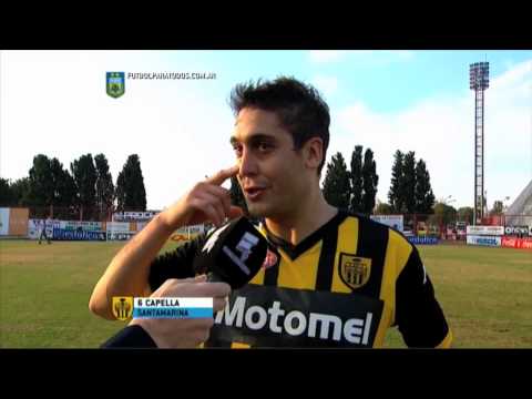 Capella: "Vamos por buen camino". Los Andes 0 - Santamarina 0. Fecha 23. B Nacional 2015. FPT.