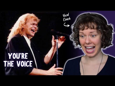 Finally hearing You're the Voice! Vocal Coach reacts to John Farnham & Melbourne Symphony Orchestra
