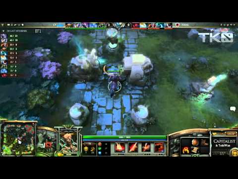 Cloud9 vs eHug Game 2 - MLG TKO Dota 2 - Tobiwan & Capitalist