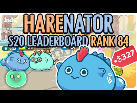 HARENATOR Top Rank Gameplay | 'Darak | RSL' 2629 MMR | Axie Infinity Season 20 META | Feb/24/22