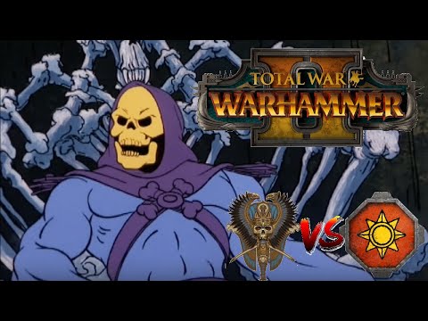 LAUGHS IN SKELETOR | Tomb Kings vs Lizardmen - Total War Warhammer 2