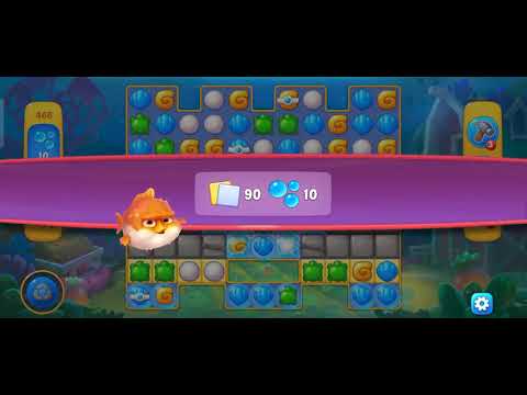 Fishdom Level 466 || Hard Level 💪🏻 get reward booster