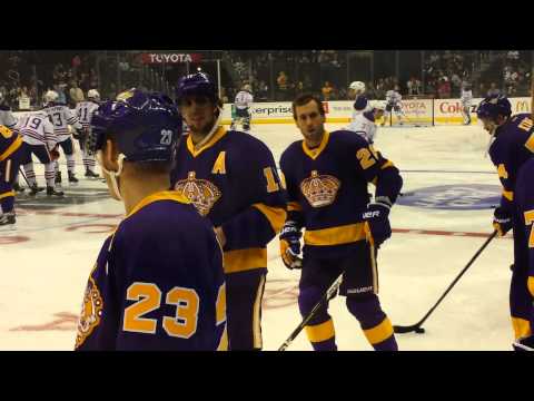 Carter, Brown,  Kopitar, Stoll, King close up