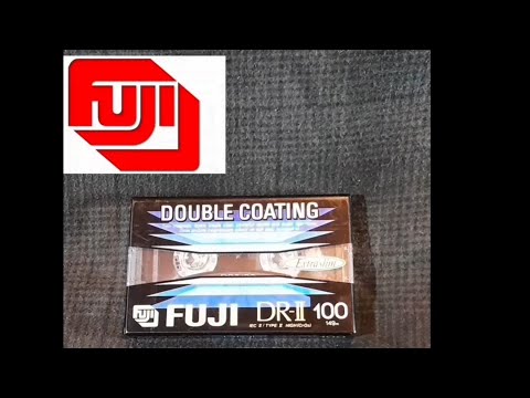 FUJI DR-II DOUBLE COATING TYPE II CASSETTE
