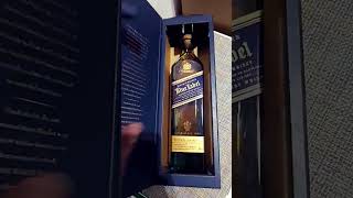 Blue label johnny Walker blended Scotch whisky Scotland