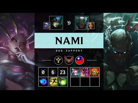 Nami Support vs Pyke - TW Grandmaster Patch 25.15