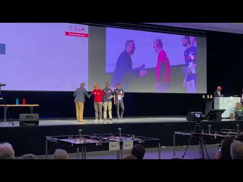 D-A-CH-Finale 2024 Davos Switzerland - Coach-Award HFG-RoboS Henning Scheid