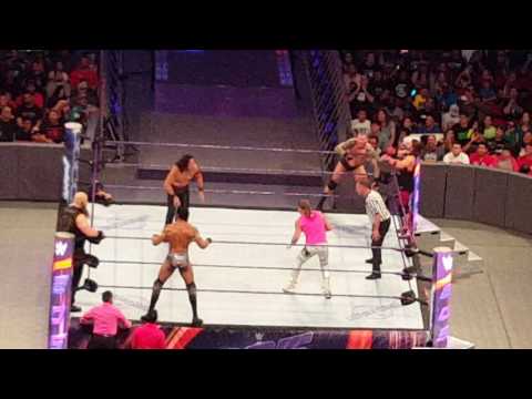 (FULL) Shinsuke Nakamura,AJ Styles, Randy Orton VS Jinder Mahal, Eric Rowan, and Dolph Ziggler