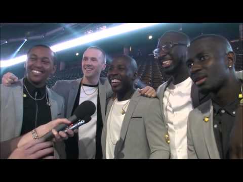 Melodifestivalen 2016 Final: Speed Interviews Dress Rehearsal (2016-03-11)