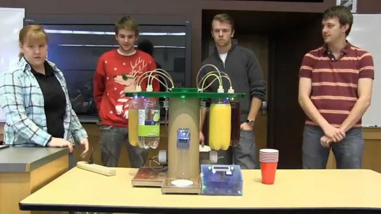 Mechatronics Project - drink and ice dispenser - Fall '14