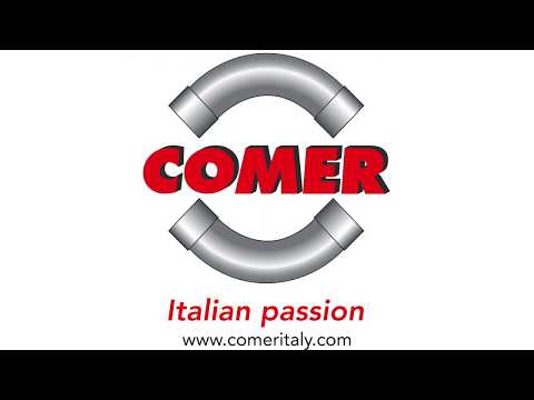 Infovideo BUT10 U-PVC butterfly valve by COMER SpA