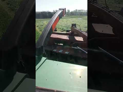Cutting 2023 triticale.