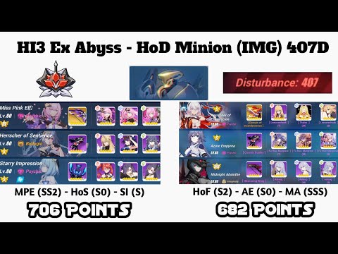 [HI3 SEA] [Ex Abyss Redlotus D407] HoD Minion (IMG) - 682 & 706 Points