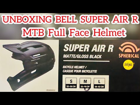 Unboxing Bell Super Air R Full Face Helmet