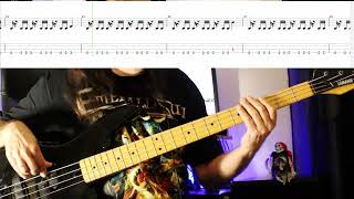 Iron Maiden - Stranger In A Strange Land - Bass Cover with Tab