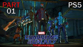 TELLTALE: GUARDIANS OF THE GALAXY [2017] - PART 01 [Episode 1] (Gameplay, PS5, No Commentary)