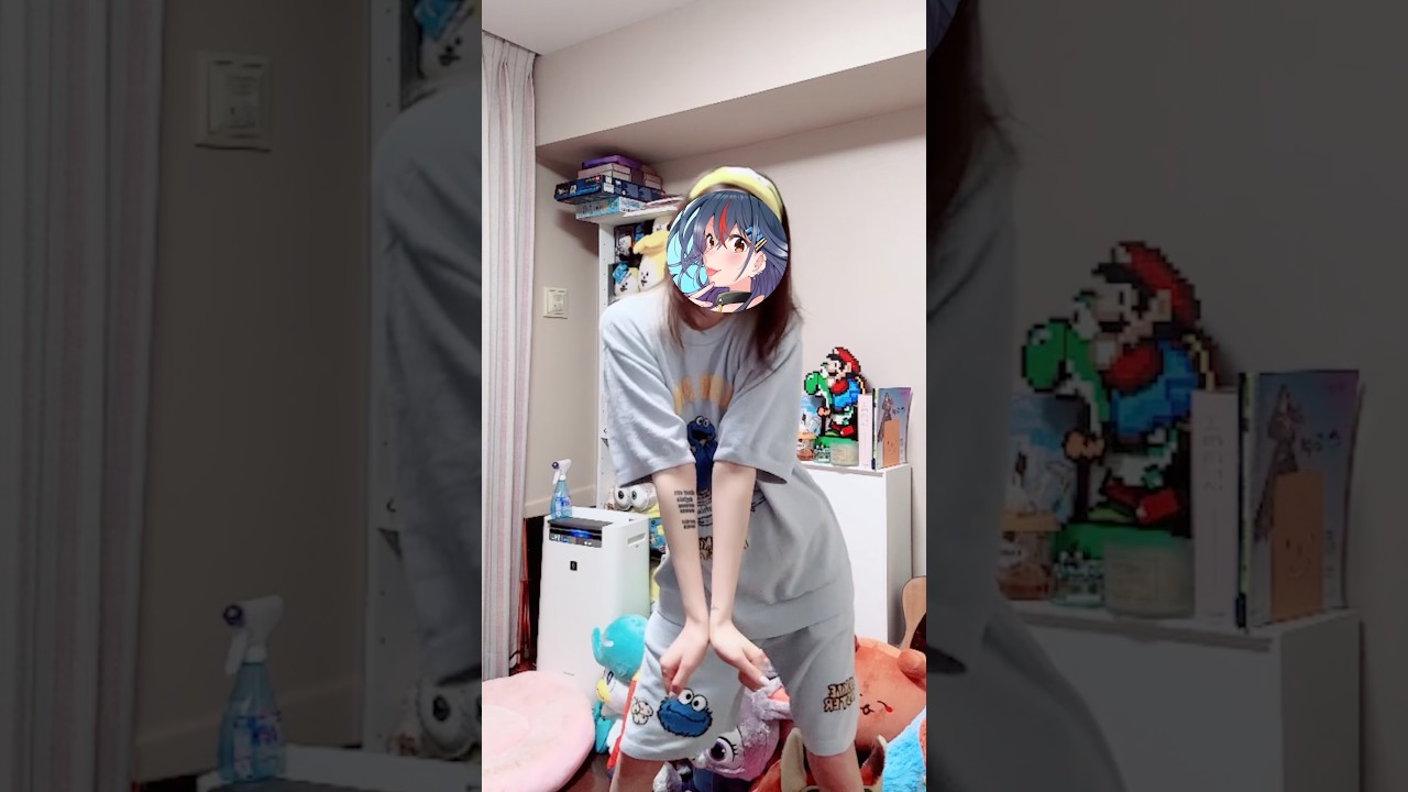 このパジャマもしかしてメンズですか？ #まんじちゃん  ＃踊ってみた #shorts