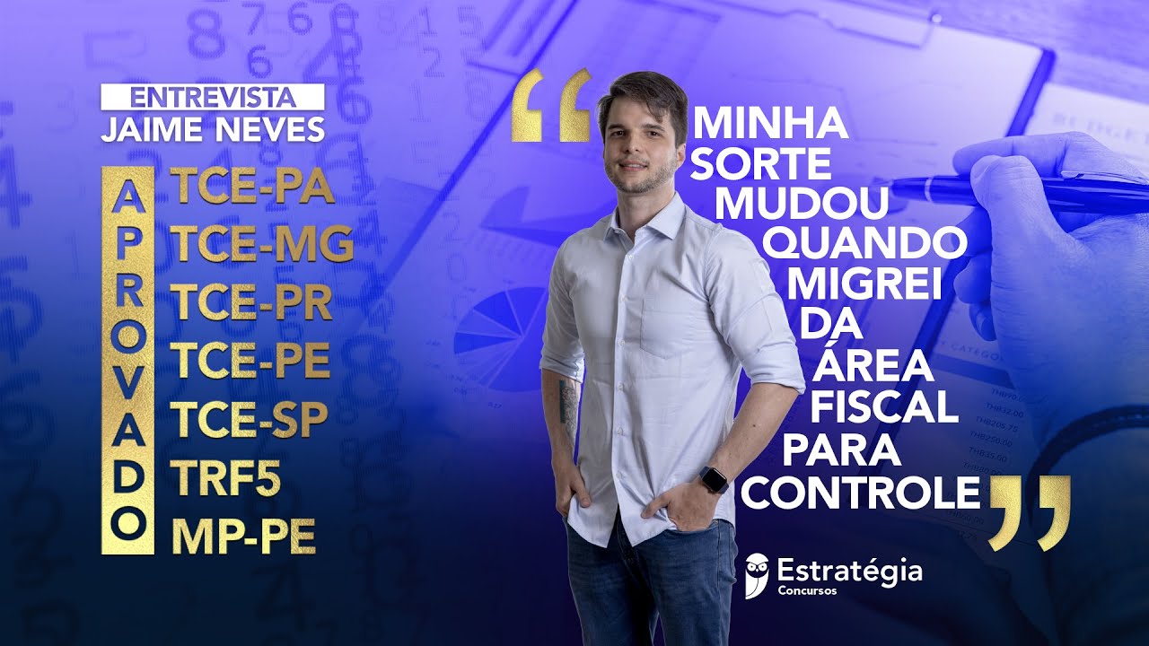 COMO ELE CONSEGUIU SER APROVADO EM 5 CONCURSOS DA ÁREA DE CONTROLE?