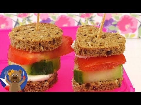 Snack nebo miniburger do školy nebo práce - chutná svačina