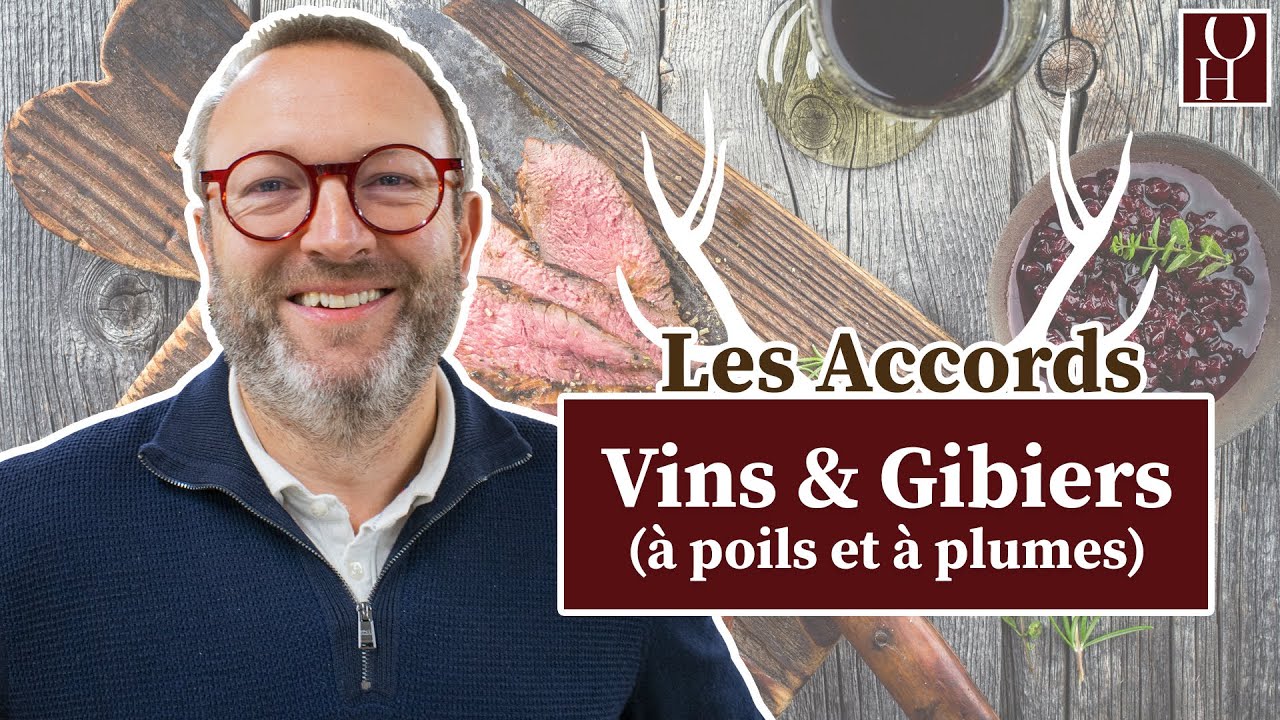 Miniature vidéo YouTube : accords vins et gibiers