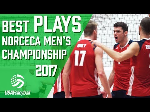 Best Plays from NORCECA Men's Championship 2017 | USA Volleyball