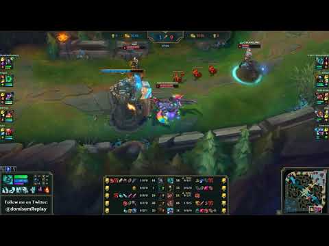 Hecarim vs Yasuo Mid Season 8 Challenger Ranked Gameplay