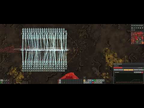 Factorio-Space Age DLC:Big Demolisher stands no chance against the power of Zeus