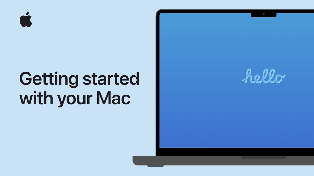 Getting started with your Mac | Apple Support