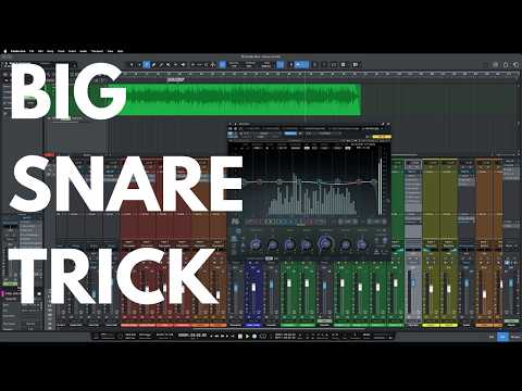 Big Snare Mixing Trick: Getting Your Snare to Cut Through a Dense Worship Mix