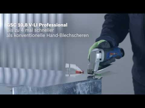 Bosch Akku Blechschere GSC 10,8 V LI GSC 12V 13