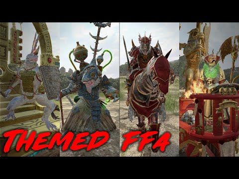 THEMED FFA - Total War Warhammer 2 - Multiplayer Battle