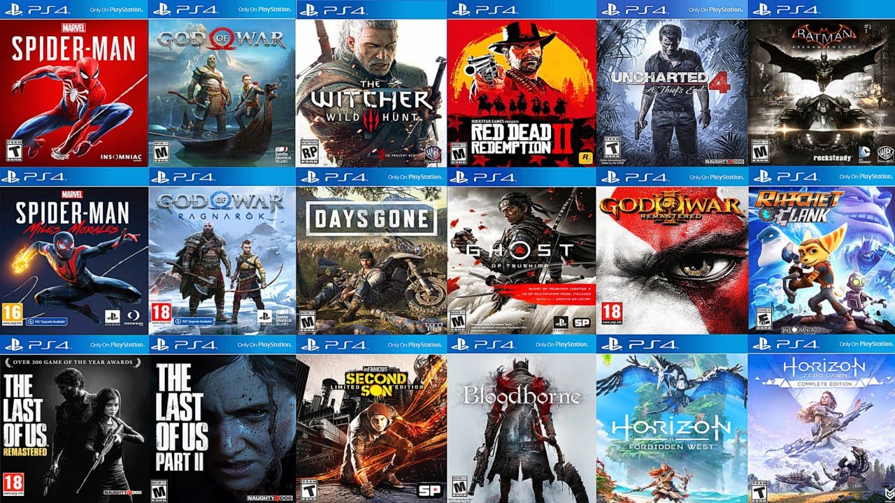 Top 30 Best PS4 Games of All Time | Best Playstation 4 Games