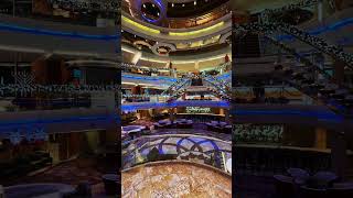 Enchantment of the Seas Christmas Decor | Holiday Centrum Lobby | Cruise Ship Shorts