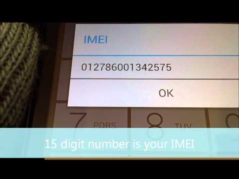 Check your phone IMEI tutorial - AT&T LG Nitro HD