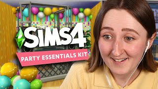 i built a party venue using The Sims 4: Party Essentials Kit