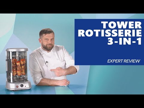 Vidéo - Rôtissoire verticale - 3-en-1 - 1 500 W - 21 l