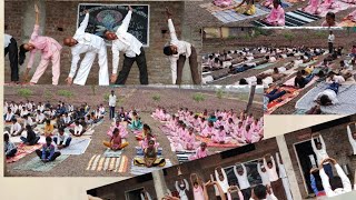 preview picture of video 'आंतरराष्ट्रीय योग दिवस शालेय उपक्रम International Yoga Day'
